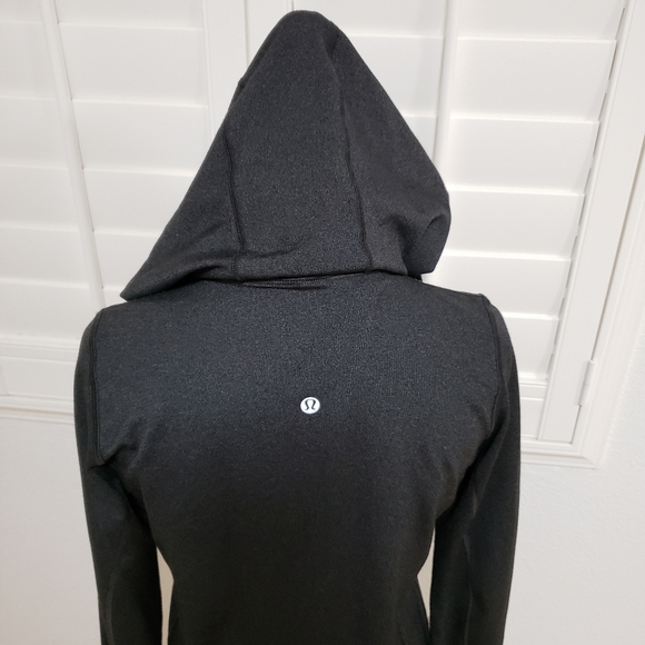 Lululemon Stride Jacket Charcoal Gray Size 6 - Picture 6 of 10
